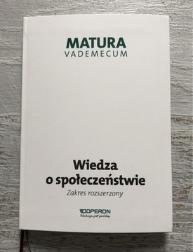 Matura Vademecum Wiedza o społeczeństwie 