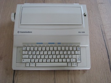 Elektroniczna maszyna do pisania Commodore SQ-1000