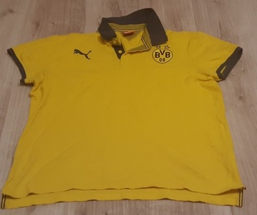 Koszulka Polo Borussia Dortmund. BVB. Oldschool.