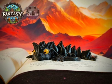FantasyCrafts Uroczy smok - Czarny