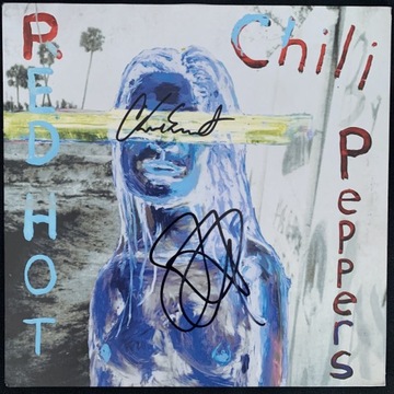 Red Hot Chili Peppers By The Way winyl autografy