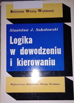 Sokołowski - Logika w dowodzenia kierowaniu