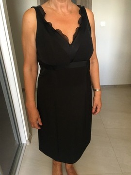 sukienka czarna koktajlowa
