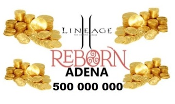 LINEAGE 2 L2REBORN X1 500KK 500 000 000 ADENA L2x1