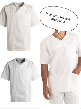 Uniform medyczny lekarz doktor rozmiar L koszula 