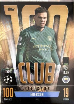 Match Attax 2023/24 Club 100  EDERSON 