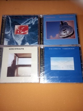 Dire Straits- Communique,Brothers In Arms +2 inne cd nowe