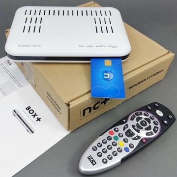 Dekoder cyfrowy TV na kartę SAT DVB-S NC+ ITI-2850