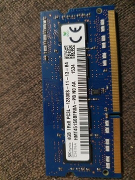 Pamięc RAM SKhynix 4GB 1Rx8 PC3L-12800S-11-13-B4