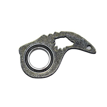 Keyrambit karambit spinner brelok wolf wilk zawieszka do kluczy łożysko