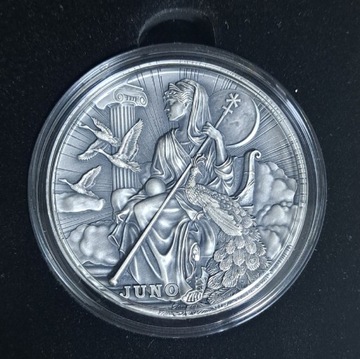 Moneta kolekcjonerska Junona z Mennicy Gdańskiej