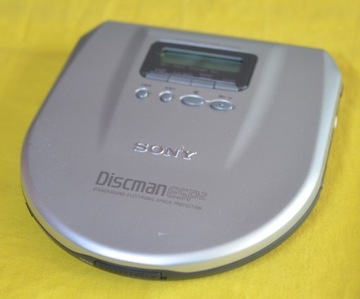 SONY D-E555 DISCMAN ODTWARZACZ PRZENOŚNY CD