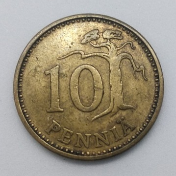 10 Pennia 1963