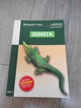 Zemsta Aleksander Fredro -lektura z opracowaniem