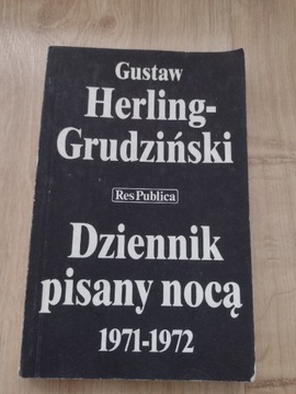 Dziennik pisany nocą. 1971-1972