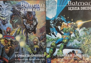 Batman Sędzia Dredd - uśmiech śmierci, komplet