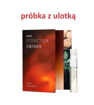 Avon Attraction Awaken dla niego PRÓBKA z ulotką