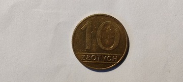 Polska 10 złotych, 1989 r. (L155)