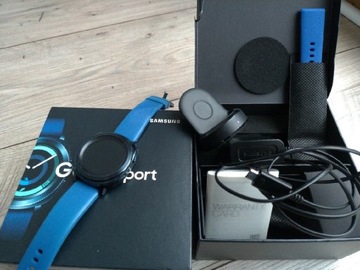 Smartwatch Samsung Gear Sport niebieski 