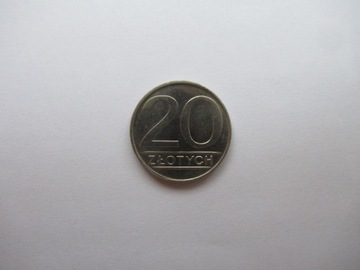 20 ZŁ. MONETA 20 ZŁ.1984