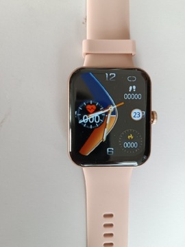 Różowy Smartwatch 