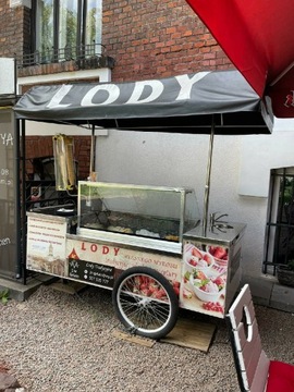 Wózek na lody, separator super stan 