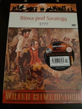 Bitwa pod Saratogą 1777 - Osprey + DVD FOLIA+GRATI