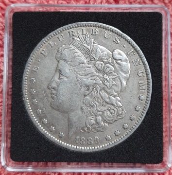 USA 1 dolar 1889 O Morgan srebro 0.900