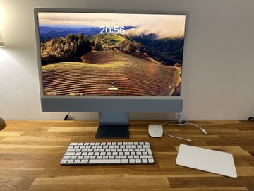 Apple iMac M1 256GB + ew. Gładzik Magic Trackpad