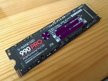 Dysk SSD Samsung 990 PRO 2TB  *** REZERWACJA ***