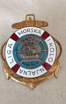 Odznaka Liga Morska i Kolonialna 1918-1939