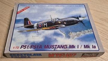 P51/P51A Mustang Mk.I/Mk.Ia - ABC Modelfarb 1/72