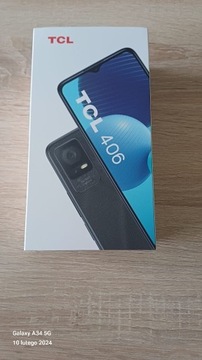 Nowy smartfon TCL 406 (czarny)