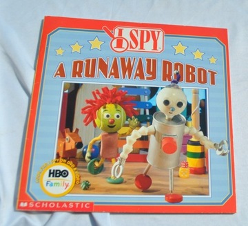 I SPY A RUNAWAY ROBOT SCHOLASTIC angielski dzieci