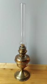 Lampa naftowa D.F. XIX wiek (Belgia)
