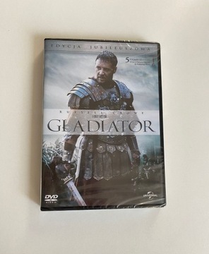 Film DVD Gladiator Edycja Jubileuszowa Nowy Folia 