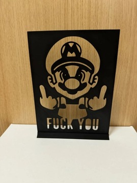 Unikatowa grafika Mario - postaw lub powieś!