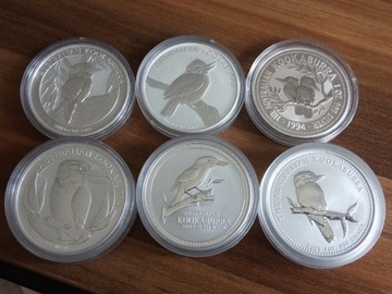 Moneta kolekcjonerska kookaburra 2014
