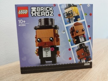 Lego 40384 Pan młody Groom Brick Headz Nowy 