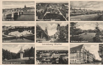 Landsberg a.W. wieloobrazkowa - lata 30-te