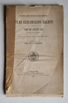 Atlas geologiczny Galicyi  1908r