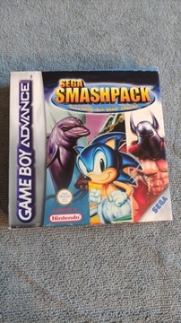 Sega Smashpack Nintendo Game Boy Advance GBA box