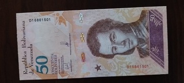 50 Bolivares  Wenezuela