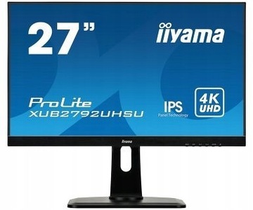Monitor LED iiyama XUB2792UHSU-B1 27" 4K Gwarancja