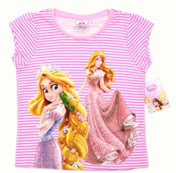 DISNEY PRINCESS i ŻABAbluzka t-shirt 104/110(4/5L)