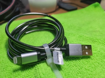 Przewód USB type A - Lightning Hama Premium 1.5m