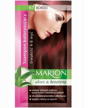 Marion 67 Bordo 40 ml szampon koloryzujący