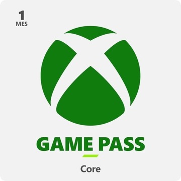 Xbox game pass core 1 miesiąc 