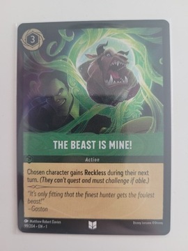 The Beast is mine   #99 FOIL (1TFC) 
