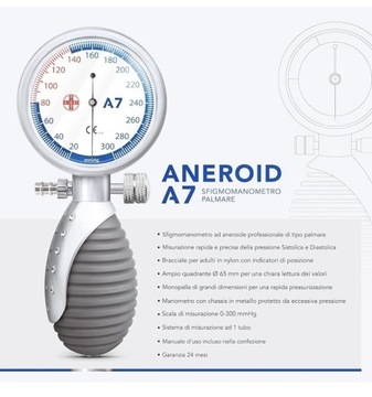 AIESI Profesjonal ciśnieniomierz ręczny ANEROID A7